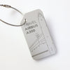 A380 Aluminum Alloy Boarding Pass Luggage Anti-lost Tag