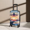 Travel Suitcase with Airplane Design - Perfect for Adventurers