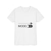 Youth Tee — “Mode On” Airplane Travel Kids T‑Shirt