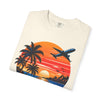 Let's Go Somewhere New T-Shirt - Retro Beach Sunset Travel Tee
