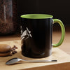 Pilot Pup Coffee Mug — Black Accent Ceramic Mug with Aviator Dog Design (11/15oz)