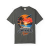 Let's Go Somewhere New T-Shirt - Retro Beach Sunset Travel Tee
