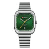 Unisex Square Couples Mesh-Strap Waterproof Watch