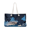 Travel Weekender Bag with Airplane Design, Perfect for Getaways, Beach Trips, Gyms, Overnight Stays, Travel Enthusiasts, Adventure Lovers