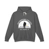 Adventure Awaits Hooded Sweatshirt - Unisex Lightweight Pullover for Outdoor Enthusiasts