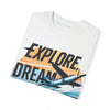 Explore, Dream, Discover T-Shirt - Adventure Travel Tee for Wanderlust Enthusiasts