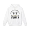 Hoodie - "Aeronautics Was Neither, It Was a Miracle" Aviation Graphic Hoodie