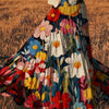 Oil Painting Large Swing Romantic Skirt With Elastic Waist