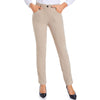 Solid-color Stretch High-waist Slim-fit Yoga Pants