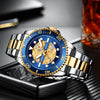 Business Quartz Mens Waterproof Round Watch