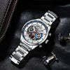Men's Six-Hand Quartz Fashion Casual Watch