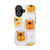 Cute Lion Phone Case, Tough Cases, Animal Print Accessories, Fun Gift for Kids or Animal Lovers, Unique Phone Cover