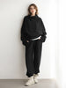 Stylish Versatile Casual Sportswear Hoodie Two-piece Set