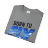 Born to Fly T-Shirt — Airplane Graphic Tee, "Sky Is Not The Limit" Aviation Pilot Shirt
