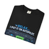 Autopilot Cockpit T‑Shirt — "Relax... I Put It On Autopilot" Aviation Tee
