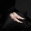 Angel wings pin buckle corsage