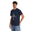 Aviation Word-Art Airplane T‑Shirt — Pilot & Travel Crew Gift