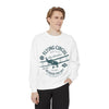 Flying Circus Adventure Sweatshirt, Unisex Garment-Dyed Pullover, Vintage Airplane Gift, Cozy Fall Apparel, Aviation Enthusiast Top