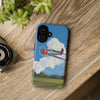 Vintage Airplane Phone Case | Tough Cases, Aviation Gift, Pilot Accessory, Cloud Design, Unique Phone Cover