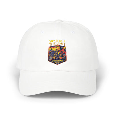 Classic Dad Cap - 'Stay Up Most The Night' Vintage Nightmare Graphic Hat