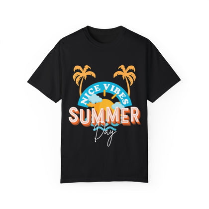 Unisex Summer Vibes T-Shirt - Nice Vibes Day Tee