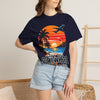 Let's Go Somewhere New T-Shirt - Retro Beach Sunset Travel Tee