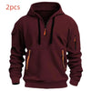 Dropped Shoulder Hooded Sweatshirt Men's Women's Plus Size Loose Pullover Fashion Sweatshirt