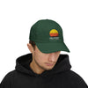 Vintage Sunset Dad Cap - "The World is Your Playground"