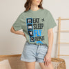 Eat Sleep Fly Repeat T-Shirt — Pilot & Aviation Travel Tee