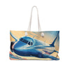 Aviation Travel Weekender Bag, Airplane Tote, Vacation Carry-all, Stylish Luggage, Beach Getaway Bag, Perfect Gift for Travelers