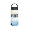 Stainless Steel Travel Water Bottle - Explore the World, Outdoor Adventure Hydration Flask, Eco-Friendly Sports Bottle, Hiking Gear, [...]