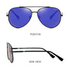 New Men's Polarized Metal Frame Sunshade Sunglasses