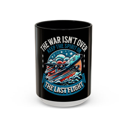 Spirit of Flight Coffee Mug, Unique Airplane Mug, Travel Lover Gift, Adventure Cup, Inspirational Drinkware