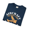 Pilot Mechanic T‑Shirt – "Aircraft Because Even Pilots Need Heroes" Vintage Plane Tee