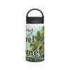 Tropical Travel Water Bottle, Adventure Hydration, Eco-Friendly Insulated Flask, Perfect for Outdoors, Gifts for Travelers