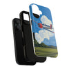 Vintage Airplane Phone Case | Tough Cases, Aviation Gift, Pilot Accessory, Cloud Design, Unique Phone Cover