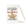 Laundry Bag — 'Can There Exist an Aircraft in Space Without a Pair of Steel Wings' Aviation Laundry Sack
