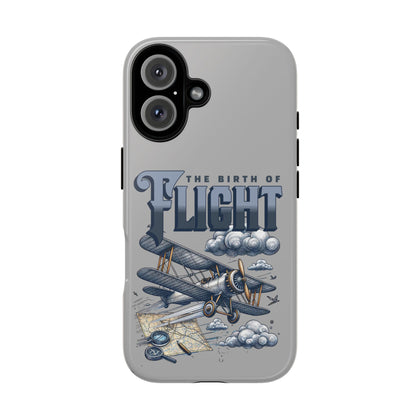 Vintage Airplane Phone Case, Tough Cases, Aviation Lover Gift, Pilot Accessory, Unique Smartphone Cover, Air Travel Enthusiast