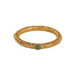 Sterling Silver Plated Jasper Country Tide Xiang Yun Ru Yi Hollow Section Bracelet