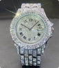 Full Diamond High End Calendar Men's Quartz Watch Gentlemen's Watch
