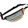 Adventure-Ready Fanny Pack - "Wings Up, Worries Down" - Perfect for Travel, Festivals, Outdoor Activities, Gift Idea, Summer Fun
