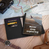 Wanderlust Passport Cover - Travel Accessory, Adventure Gift, Jet Setter Essentials, Vacation Must-Have, Explorer's Journal