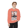 Helicopter Graphic Sweatshirt, Unisex Lightweight Pullover, Military Style Apparel, Perfect Gift for Aviation Enthusiasts, Casual Wear