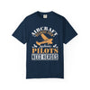Pilot Mechanic T‑Shirt – "Aircraft Because Even Pilots Need Heroes" Vintage Plane Tee