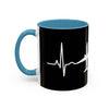 Pilot Heartbeat Coffee Mug — Airplane ECG Travel Lover Gift (11/15oz)