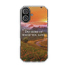 Inspirational Phone Case - Clear Cases, Motivational Gift, Adventure Accessory, Summer Vibes, Best Friend Gift, Unique Phone Cover