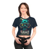 Wilderness Adventure Crop Tee - Explore Nature with Style
