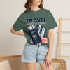 Travel Passport T-Shirt — Explore, Experience, Repeat Graphic Tee