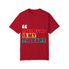 Travelling is My Therapy Unisex Garment-Dyed T-Shirt