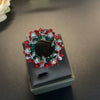 New Flower Sweet Elegance Retro Distressed Hollow Three-dimensional Brooch